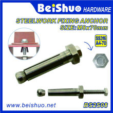 Stainless Steel A4-70 Steelwork Expansion Anchor Bolt